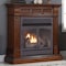 Duluth Forge Dual Fuel Ventless Gas Fireplace With Mantel - 32,000 Btu, T-Stat. DFS-400T-2AC - alternate 1